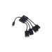 Концентратор Lapara LA-MicroUSB-OTG-HUB black