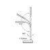 Настільна лампа TITANUM LED DC3  7W 3000-6500K USB рожева (TLTF-022P)