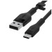 Дата кабель USB 2.0 AM to Type-C 3.0m 15W Black Belkin (CAB008BT3MBK)