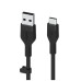 Дата кабель USB 2.0 AM to Type-C 3.0m 15W Black Belkin (CAB008BT3MBK)