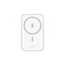 Батарея універсальна Choetech Magnetic Wireless 10000mAh 20W, PD,QC/3.0, USB-A, USB-C, White (B663-ACWH)