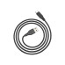 Дата кабель USB 2.0 AM to Type-C 1.2m 3.0A TPE C3-04 Black Acefast (6974316280866)