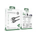 Дата кабель USB 2.0 AM to Type-C 1.2m 3.0A (18W) C20-04 aluminum alloy Black Acefast (6974316283782)