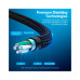 Дата кабель USB 2.0 AM to Micro 5P + Type-C 0.5m Y-Splitter 480Mbps Aluminum Alloy Gray Vention (CQGHD)
